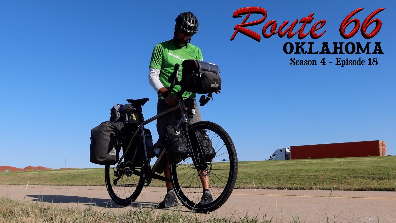 Badass Times Cycling On America's Mother Road - Bicycle Touring Route 66 On My Way West - S4 E18