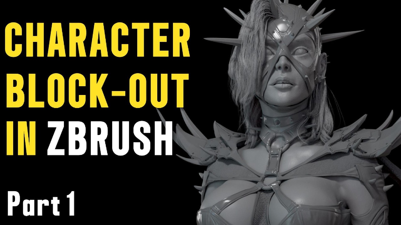 Sculpting Malice in ZBrush | Full Timelapce Part 1