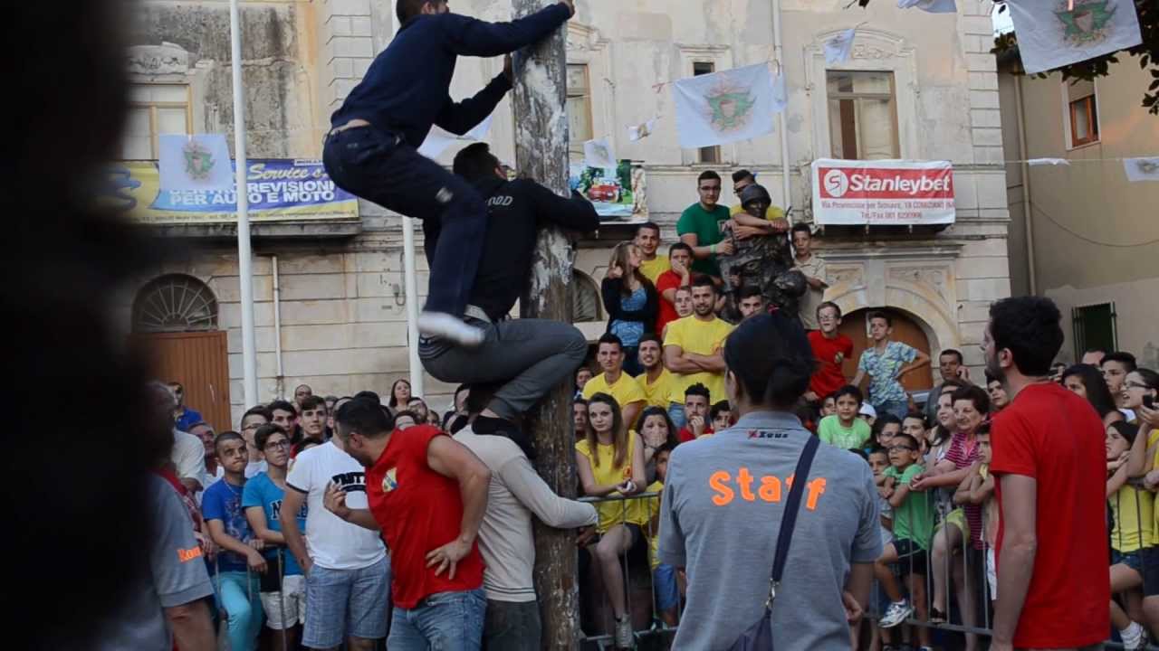 Reggia di Ponticchio - 1°Edizione Giochi di Quartiere - Tufino - Palo di Sapone