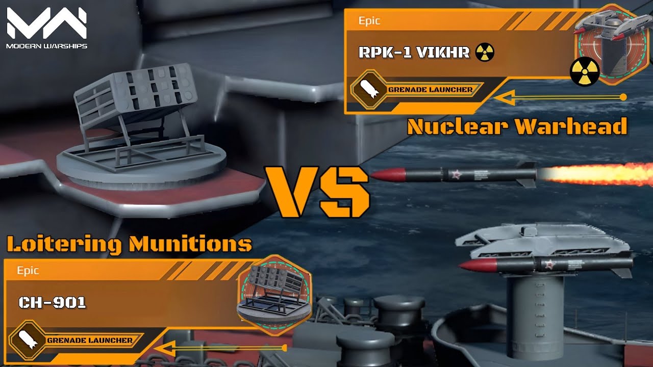 RPK-1 Vikhr VS CH-901 | Grenade Launcher Comparison | Modern Warships