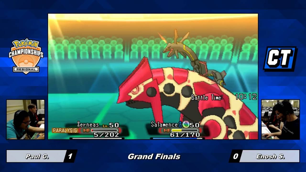 Pokemon VGC 2016 MA Regionals Grand Finals - Paul C. vs Enosh S.