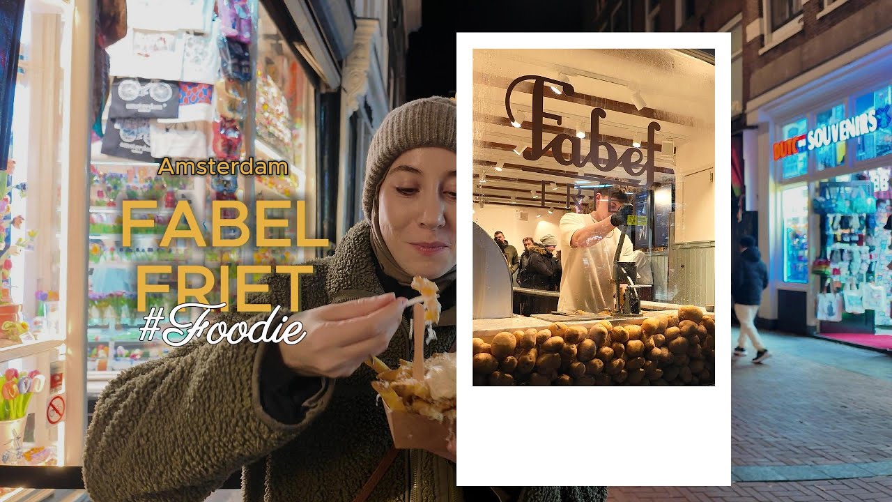 Amsterdam&rsquo;ın En Efsane Patatesi: Fabel Friet! 🍟✨