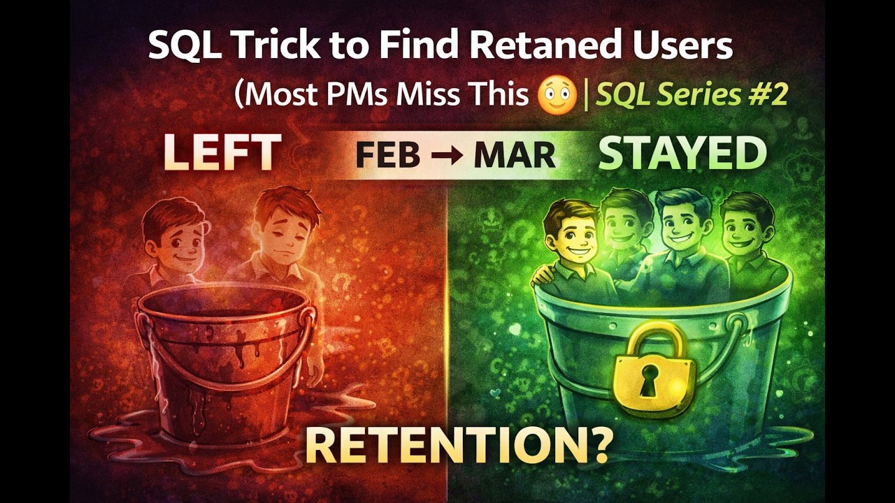 Google SQL Question on Retention (Most Get It Wrong)
