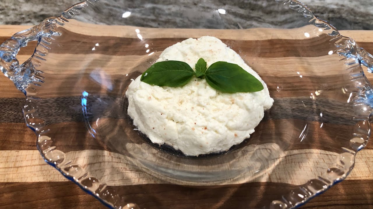 10 Minute Homemade Ricotta Cheese in the MICROWAVE!