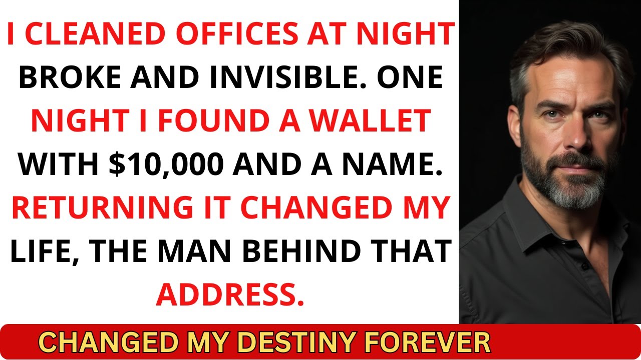 I Cleaned Offices for Months and Found a Wallet with $10,000 and...