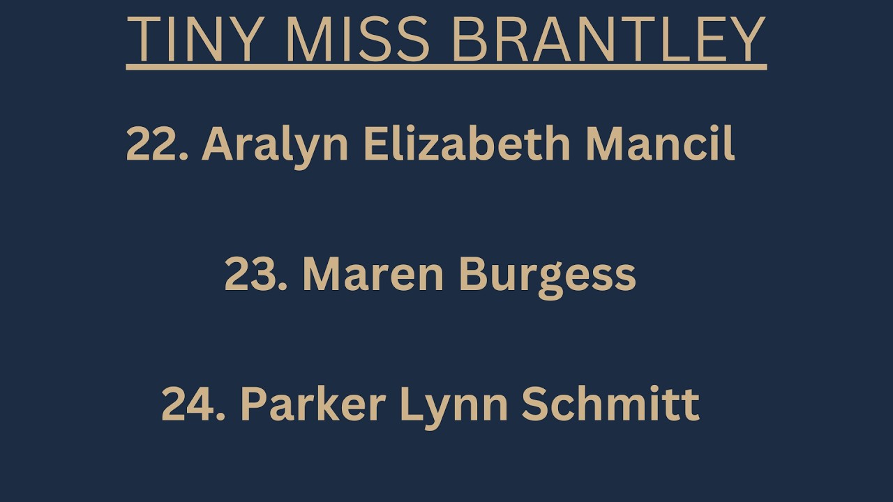 Tiny Miss Brantley