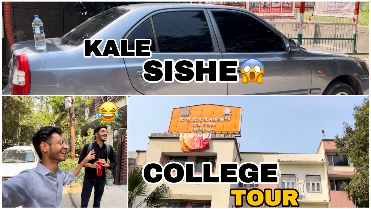 Delhi University 👌| ये है नज़ारे 🤩 | Z Black In Delhi😨 | PGDAV College 📚