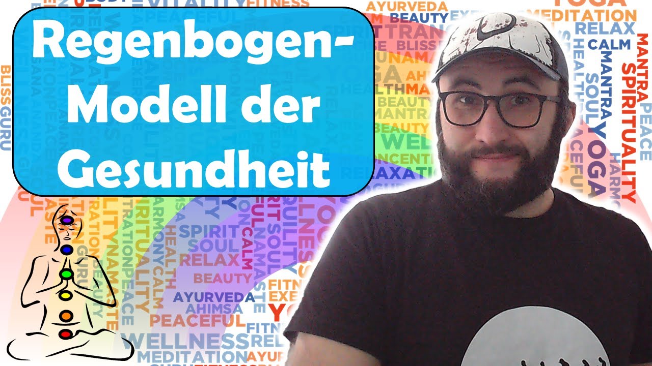 Grundlagen: Gesundheit & Krankheit - Das Regenbogen-Modell der Gesundheit nach Dahlgren & Whitehead.