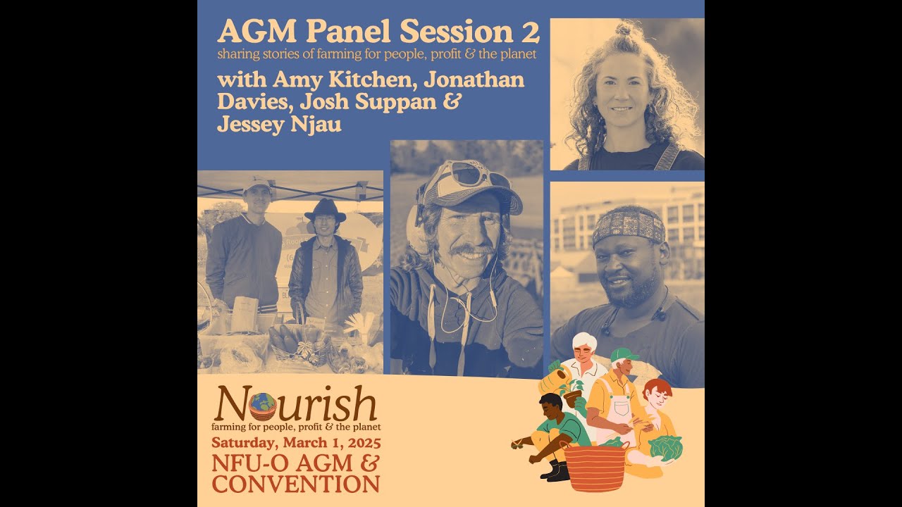 Sharing Stories of Farming For People, Profit, and the Planet (NFU-O 2025 AGM)