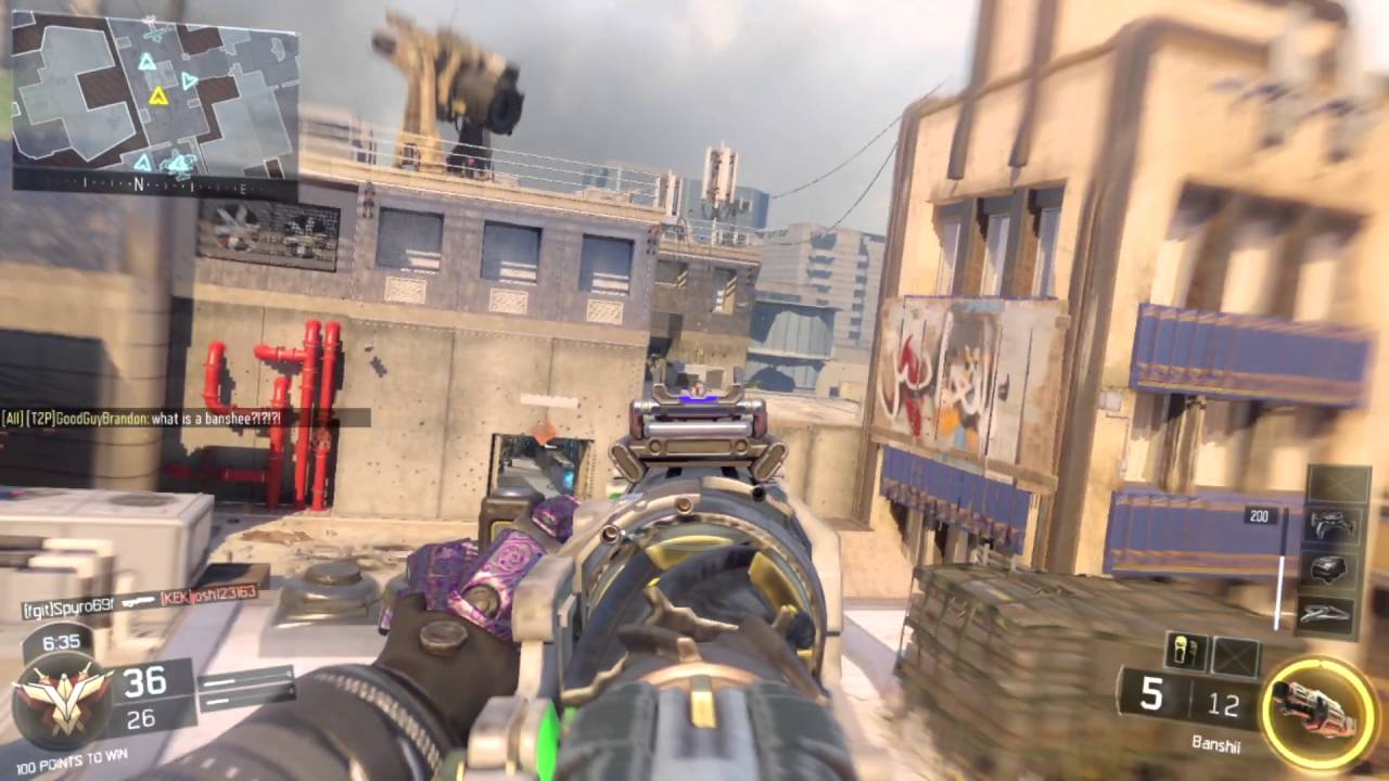 BO3 NEW SHOTGUN BANSHII GAMEPLAY