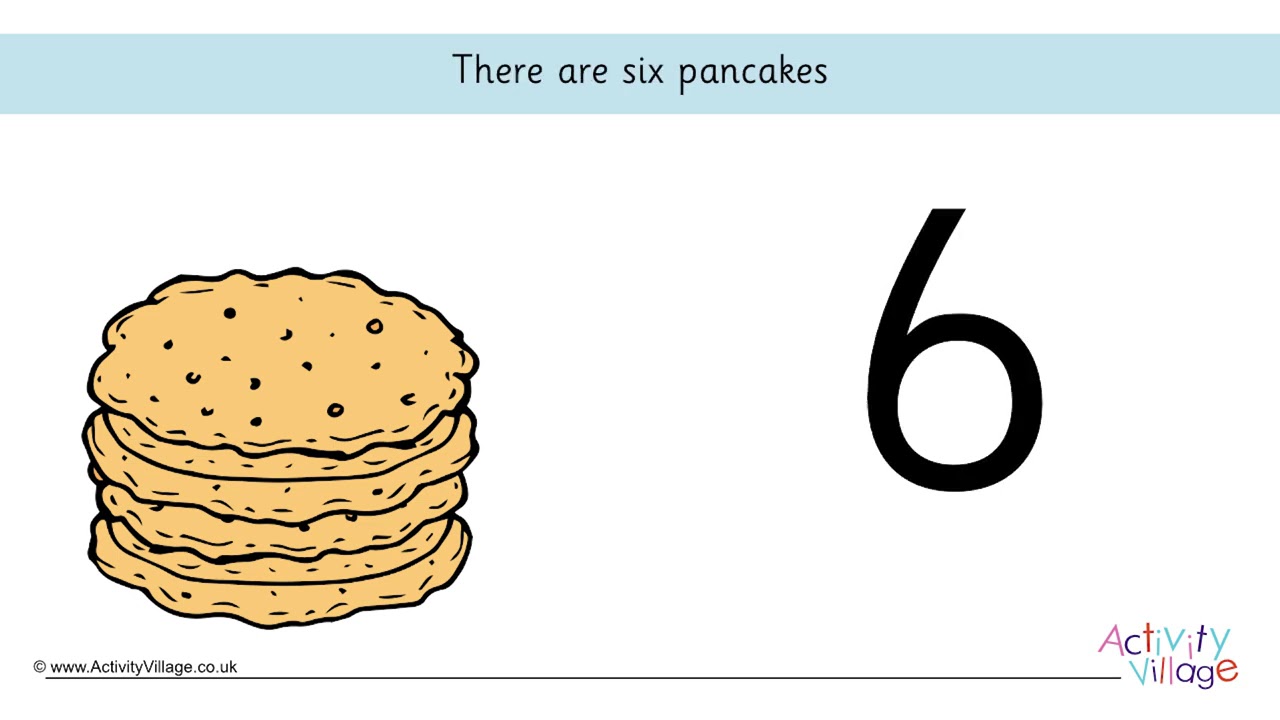 Count to 10 for Pancake Day!