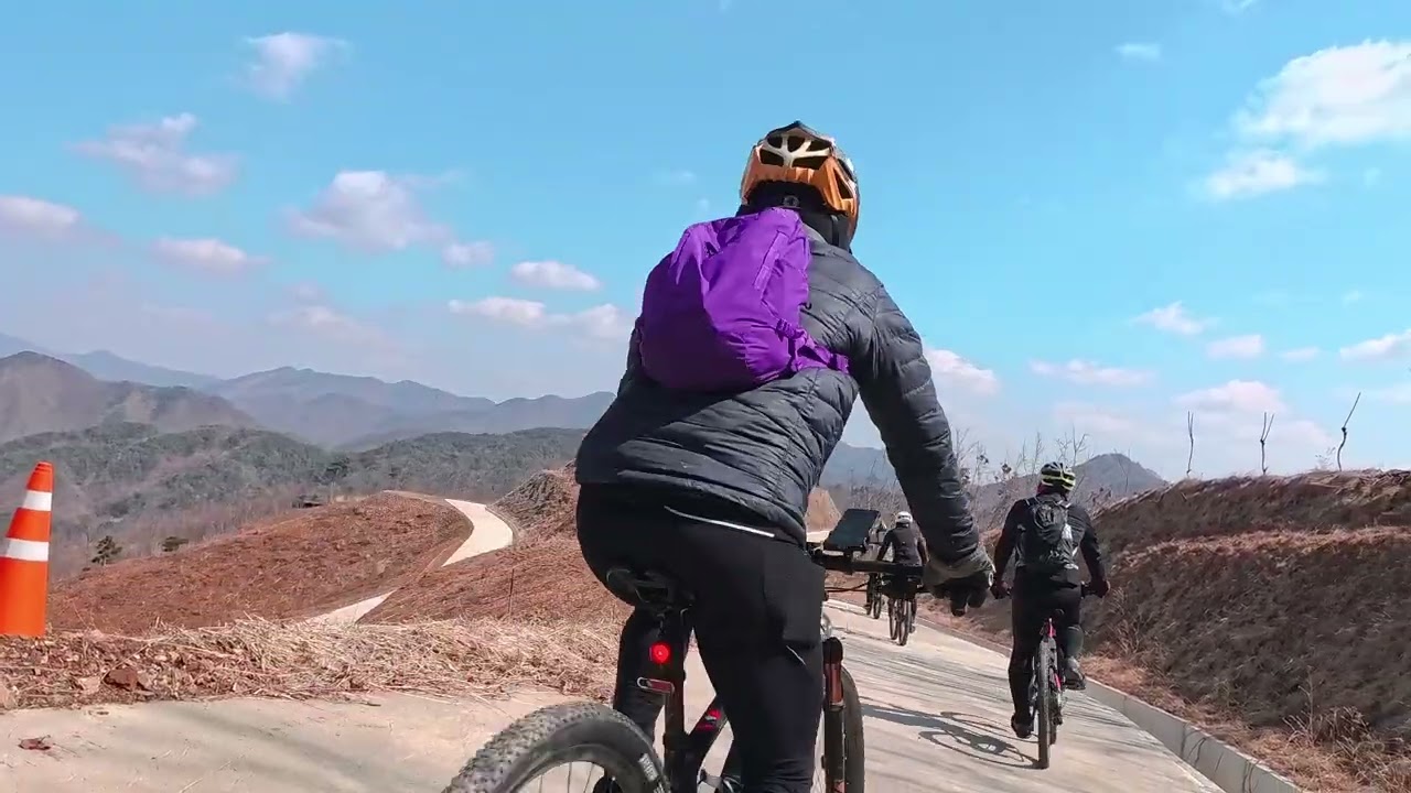 건사동정라/옥천,어깨산임도 라이딩 