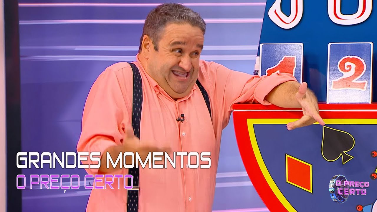 Momentos divertidos com o Fernando Mendes n'O Preço Certo | O Preço Certo
