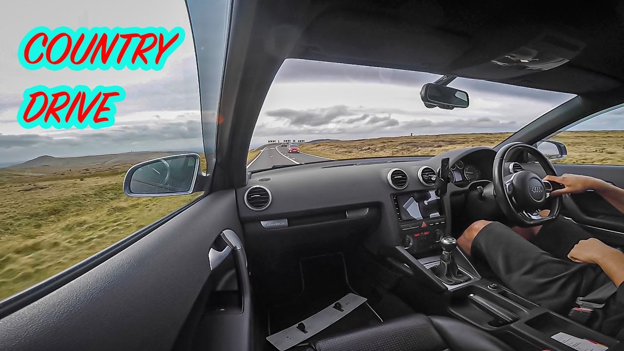 348Bhp Audi S3 8P Country Side POV Drive