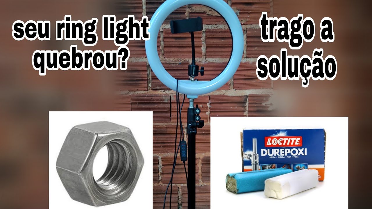 Consertando seu Ring Light com 6 reais