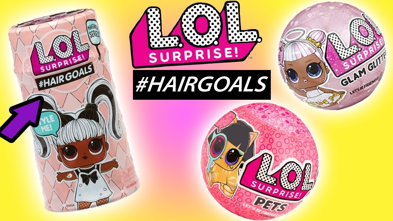 LOL Surprise Dolls Opening!! Hair Goals Series 5, Glam Glitter, and Pets | Puppy Power Toys