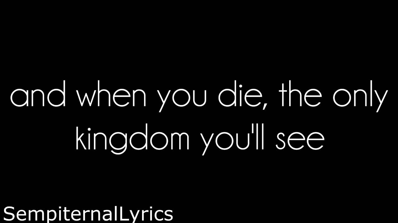 Bring Me The Horizon - The House Of Wolves (lyrics)