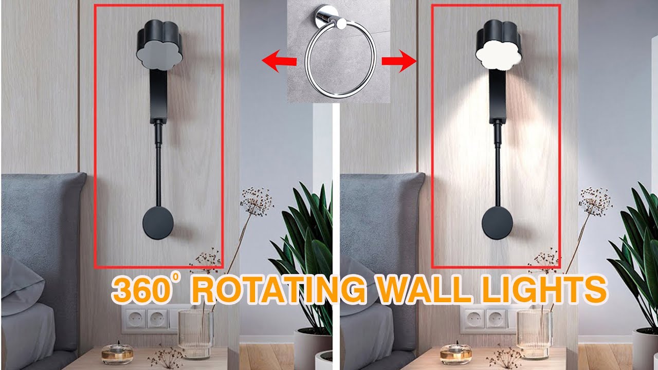 How to make a rotating wall light  | Pia Electric