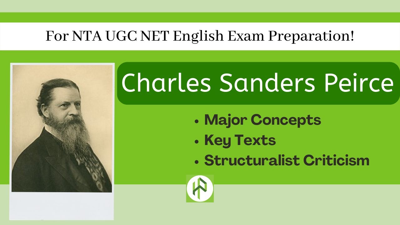 Charles Sanders Pierce, Major Concepts & Texts I Structuralism I Sign I Meaning I Linguistics