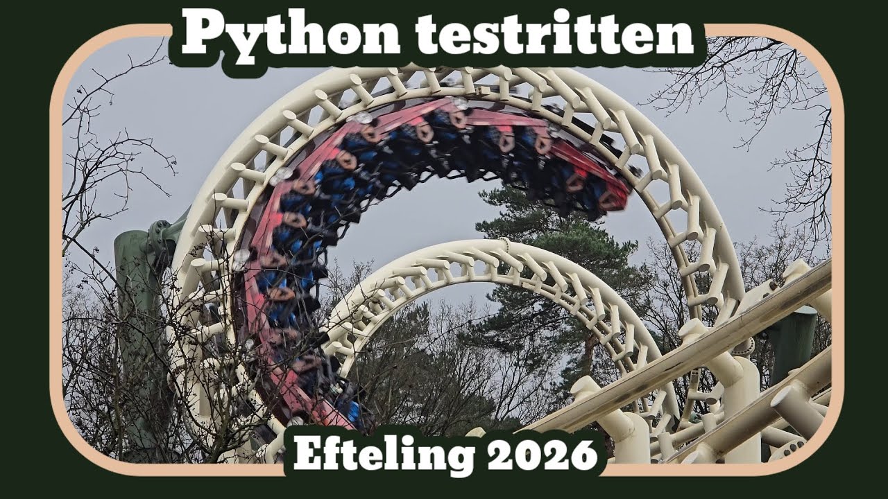 Python testritten [Efteling 2026]