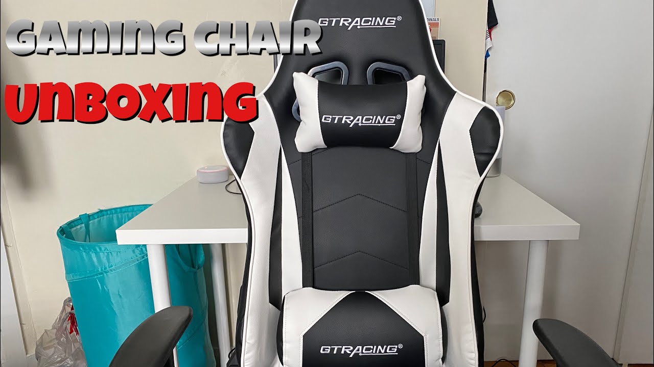GT RACING GAMING CHAIR UNBOXING