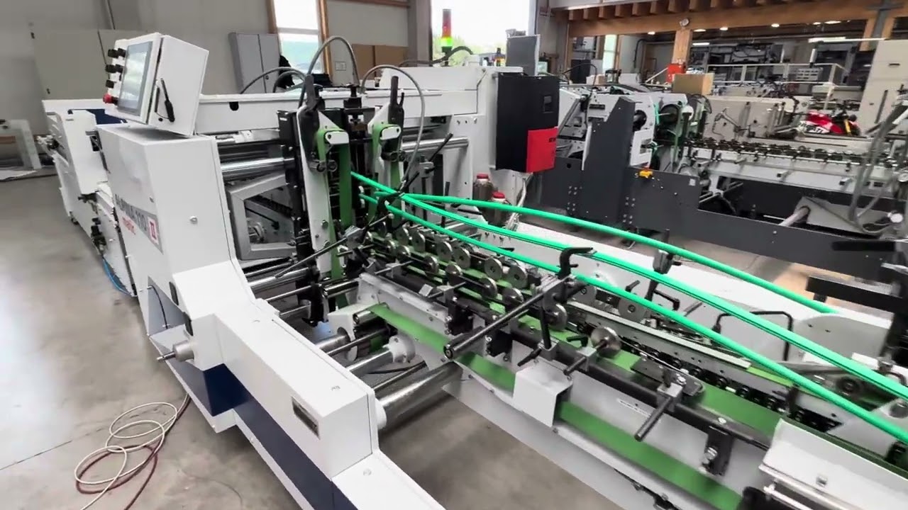 Bobst Alpina 110 with brandnew Siemens PLC and Touch