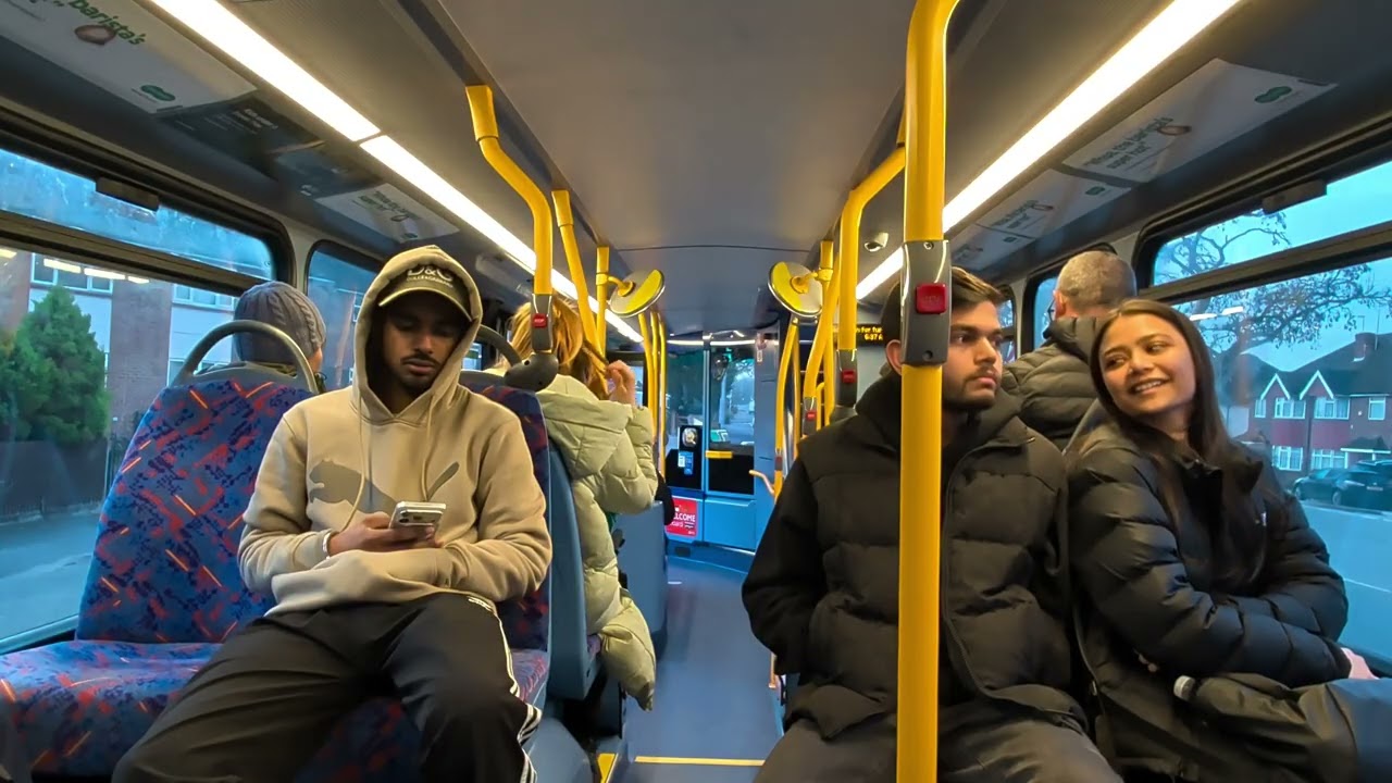 Journey on Bus Route 222 (VWH2349 | LK67 CXF)