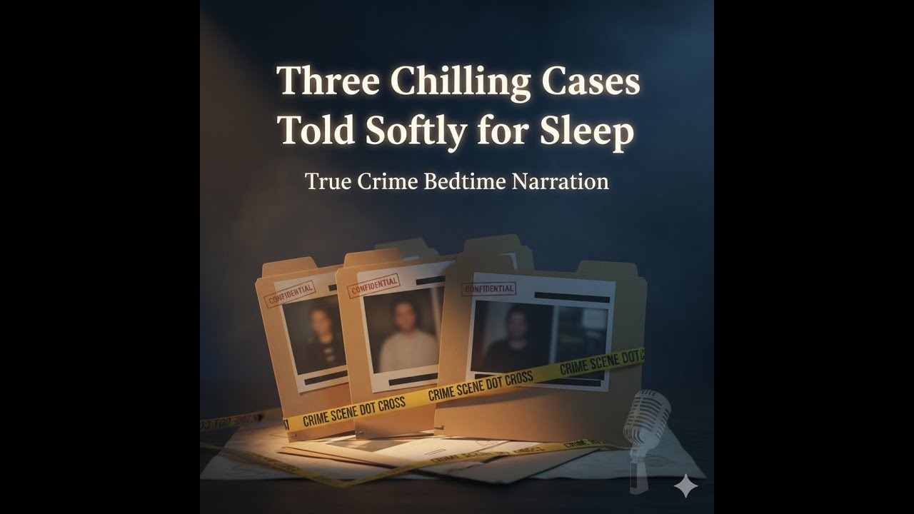 Three Chilling Cases Told Softly for Sleep | True Crime Bedtime Narration