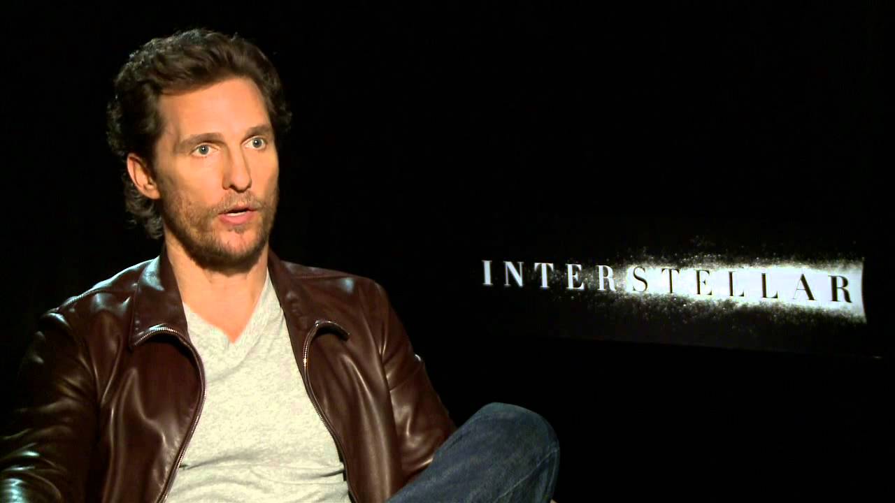 INTERSTELLAR interview with Matthew McConaughey - Redskins, Colt McCoy, RGIII