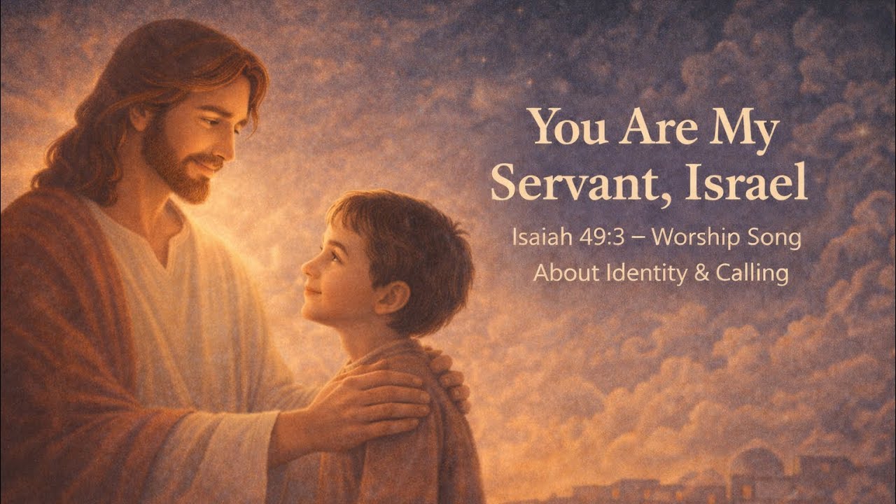 You Are My Servant,Israel | Isaiah 49:3 Worship Song About Identity &Calling | Kids Bible Lullabies 