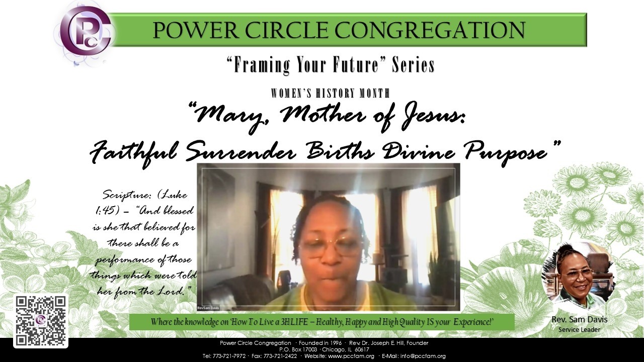 Welcome to Power Circle Congregation - 3.8.2026