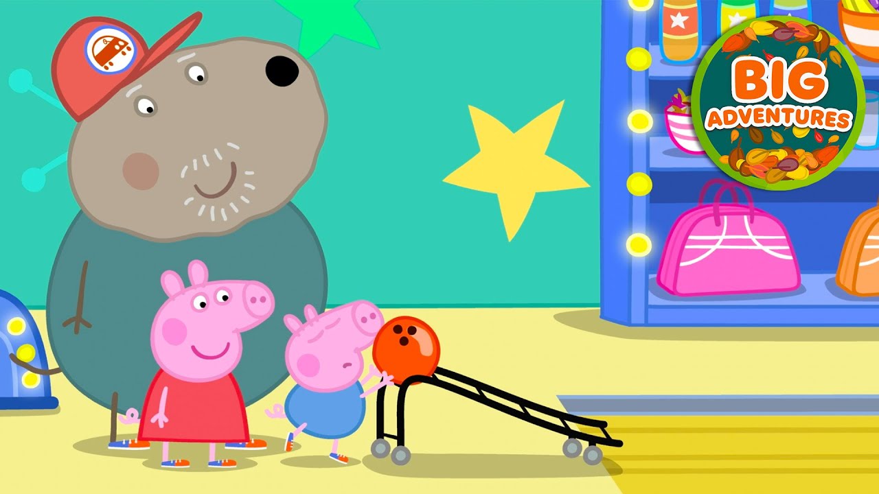 Peppa Pig Goes on a NEW Bowling Adventure 🎳 Peppa & George: Get a Strike! | Cartoon for Kids 20 Mins