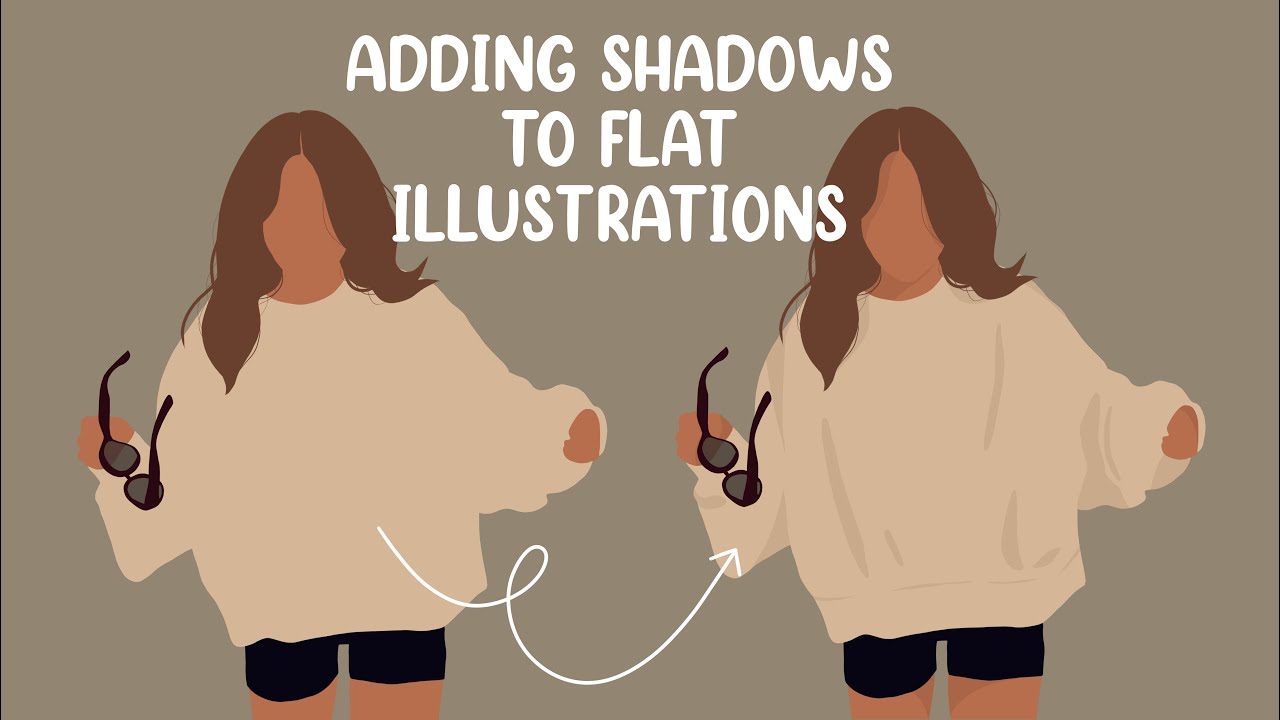 Shadow Tutorial for Portrait Illustrations | Procreate