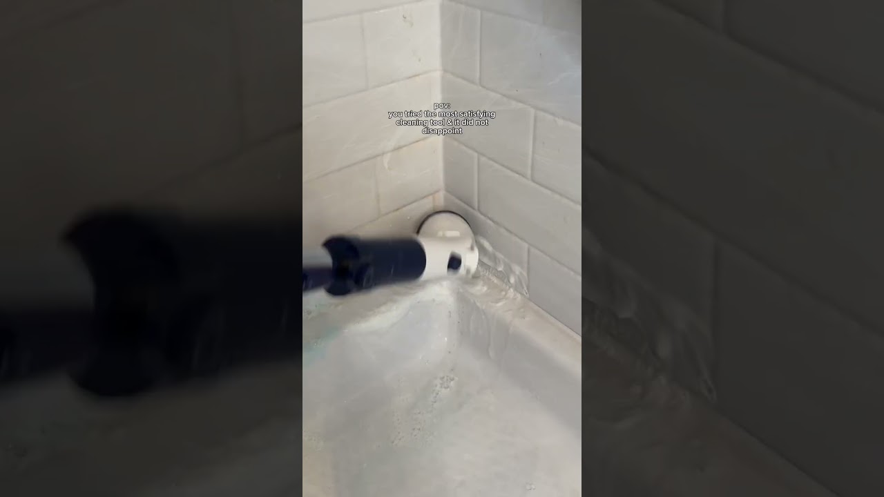 Bathroom Clean with the Power Spin Scrubber!