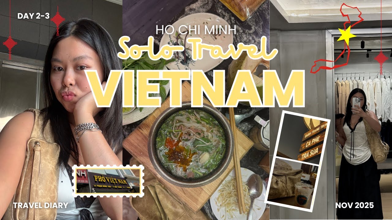 SHOPPING AND BUYING GROCERIES (PASALUBONG) 🛍️🇻🇳 |  VIETNAM SOLO TRAVEL DIARIES