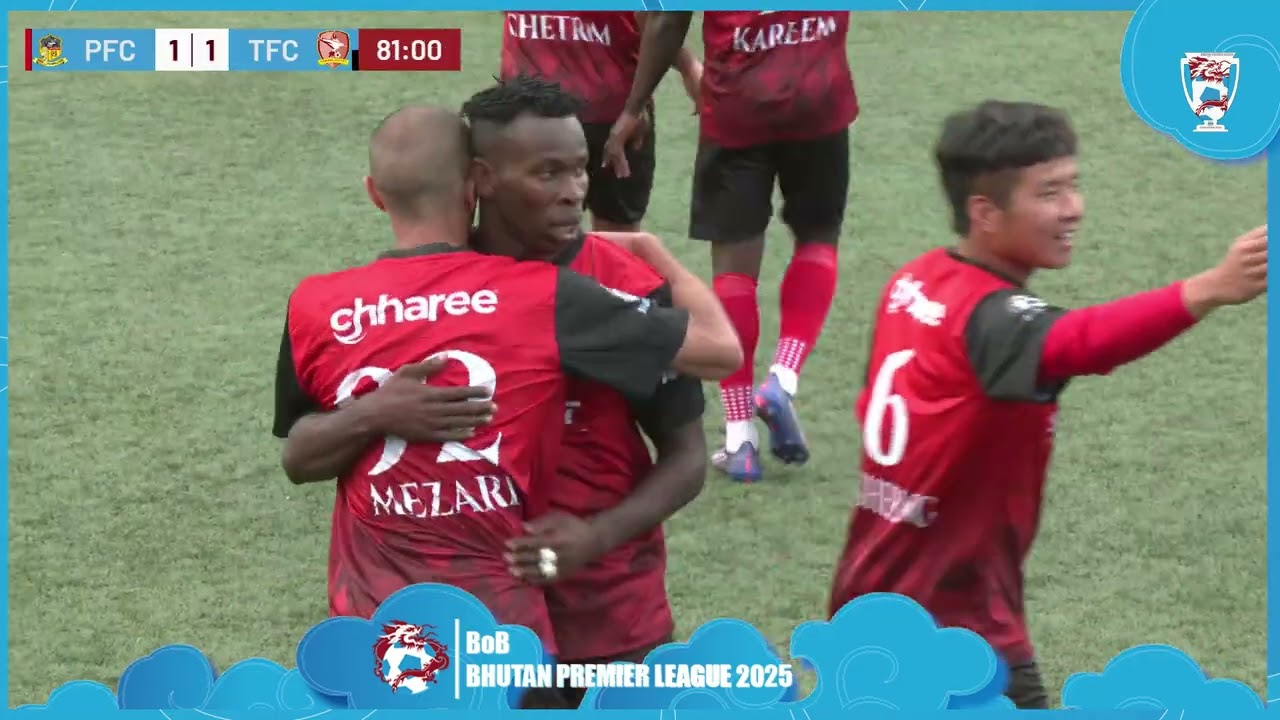 PARO FC VS THIMPHU CITY FC | HIGHLIGHTS  BoB BHUTAN PREMIER LEAGUE 2025 HIGHLIGHTS