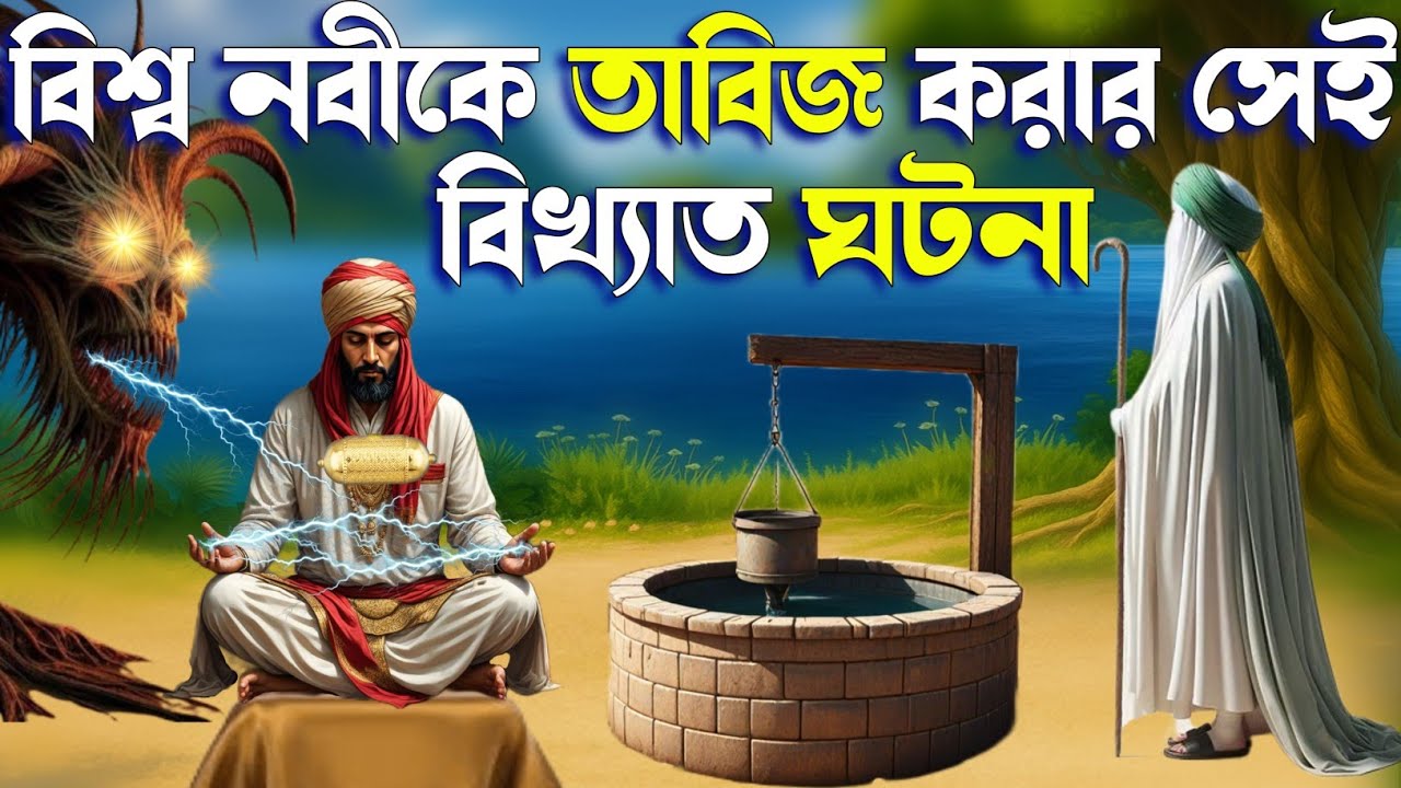 বিশ্ব নবী মোহাম্মাদ সাঃ-এর উপর তাবিজ করার বিখ্যাত ঘটনা \ নবীজির কাহিনি | Islamic video 