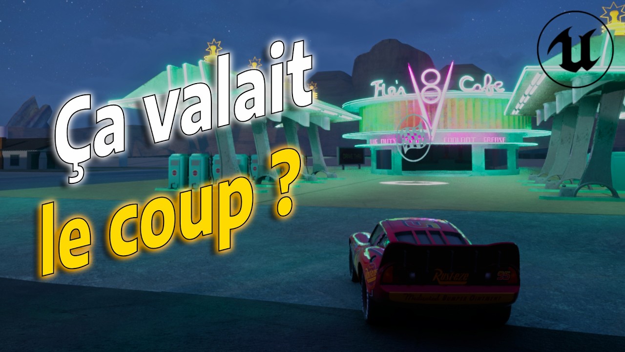 J’ai passé 1 an à recréer un jeu Cars sur Unreal Engine 5 - Devlog 01