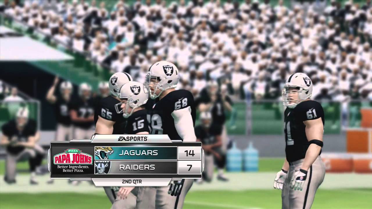 Madden NFL 25 - Raiders vs Jaguars Gameplay (Xbox 360) Full Game!