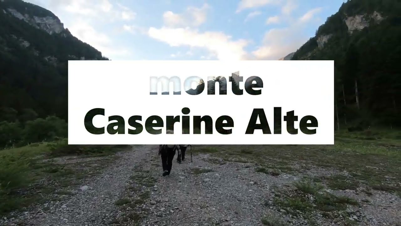 monte Caserine Alte dal rifugio Pussa (val Settimana) - 08/07/2023