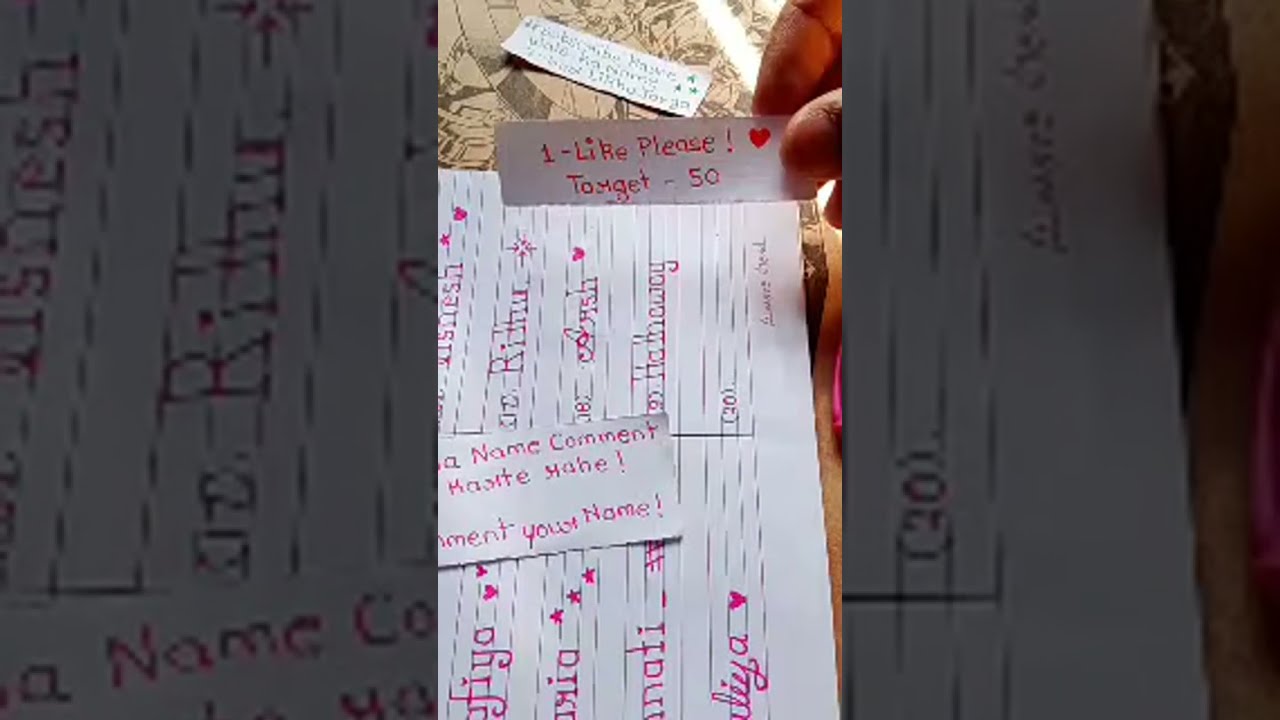 LIVE 🔴 Comment Your Name | Stylish Calligraphy Names Writing 💞✨💞