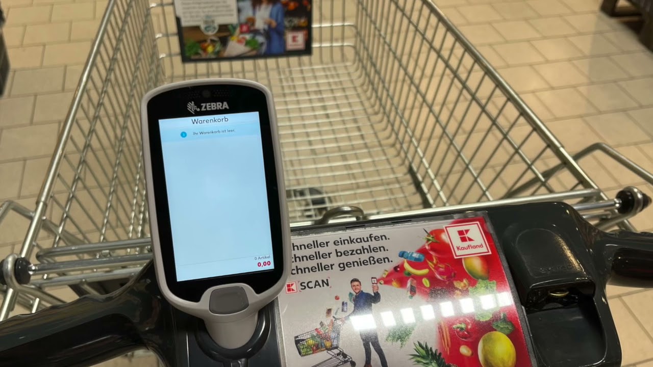 Kaufland’s latest zebra-scanner