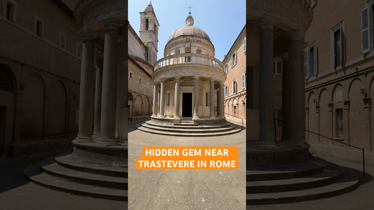 Hidden gem near Trastevere in Rome