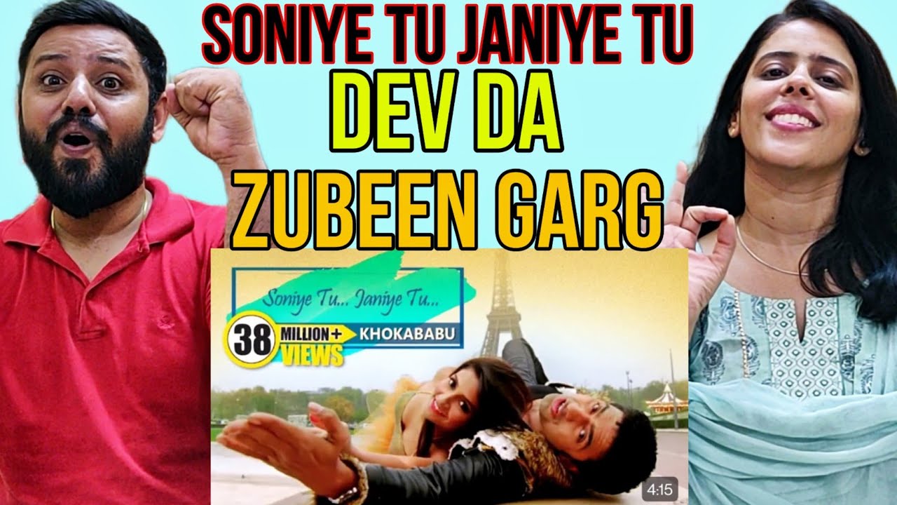 Soniye Tu Janiye Tu Full Video Song Reaction | Khokababu | Dev, Subhoshree | Zubeen Garg |