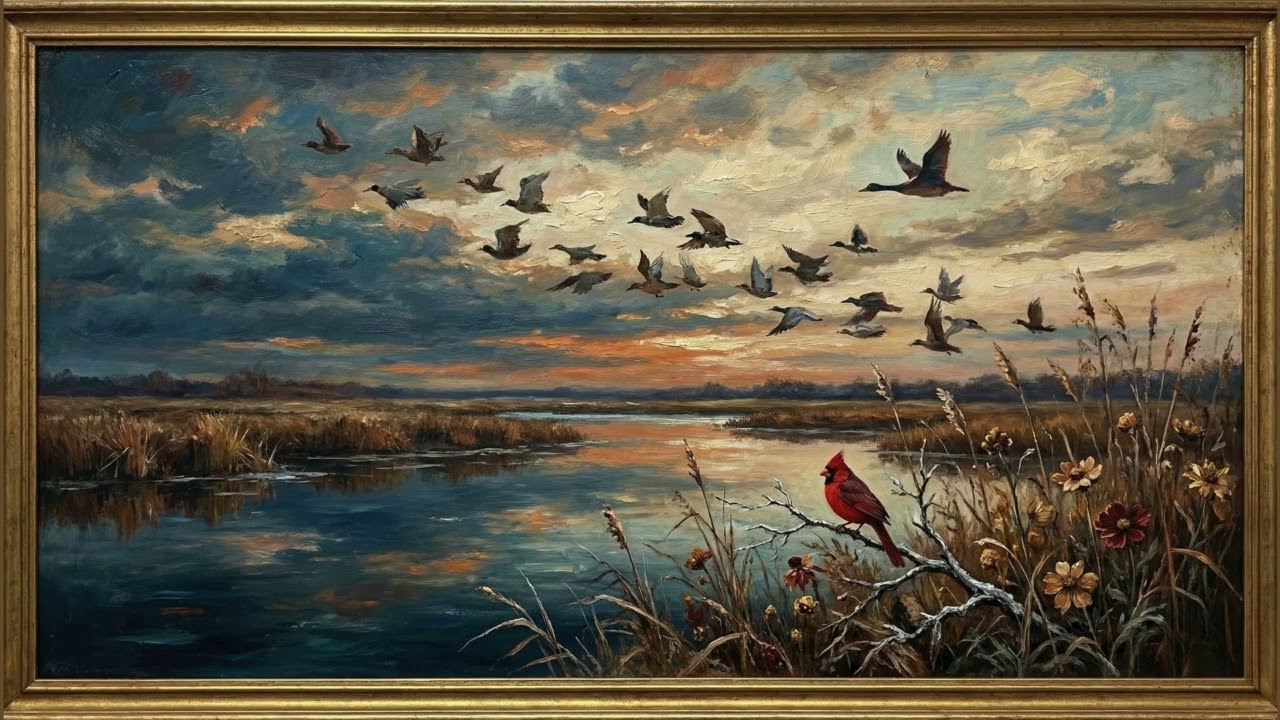 Vintage Nature Art Screensaver | Relaxing Classica