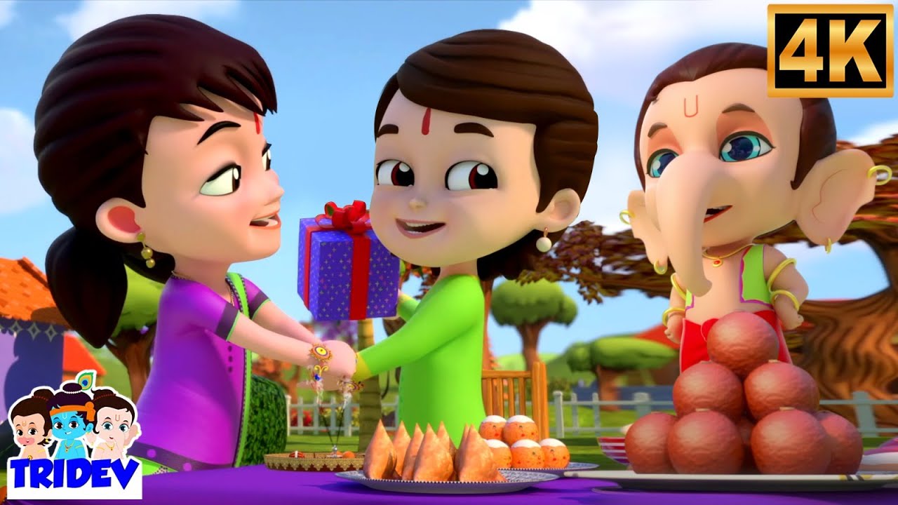 Aaj Hai Rakhi Ka Tyohar, रक्षाबंधन, Brother Sister Festival, Hindi Rhymes
