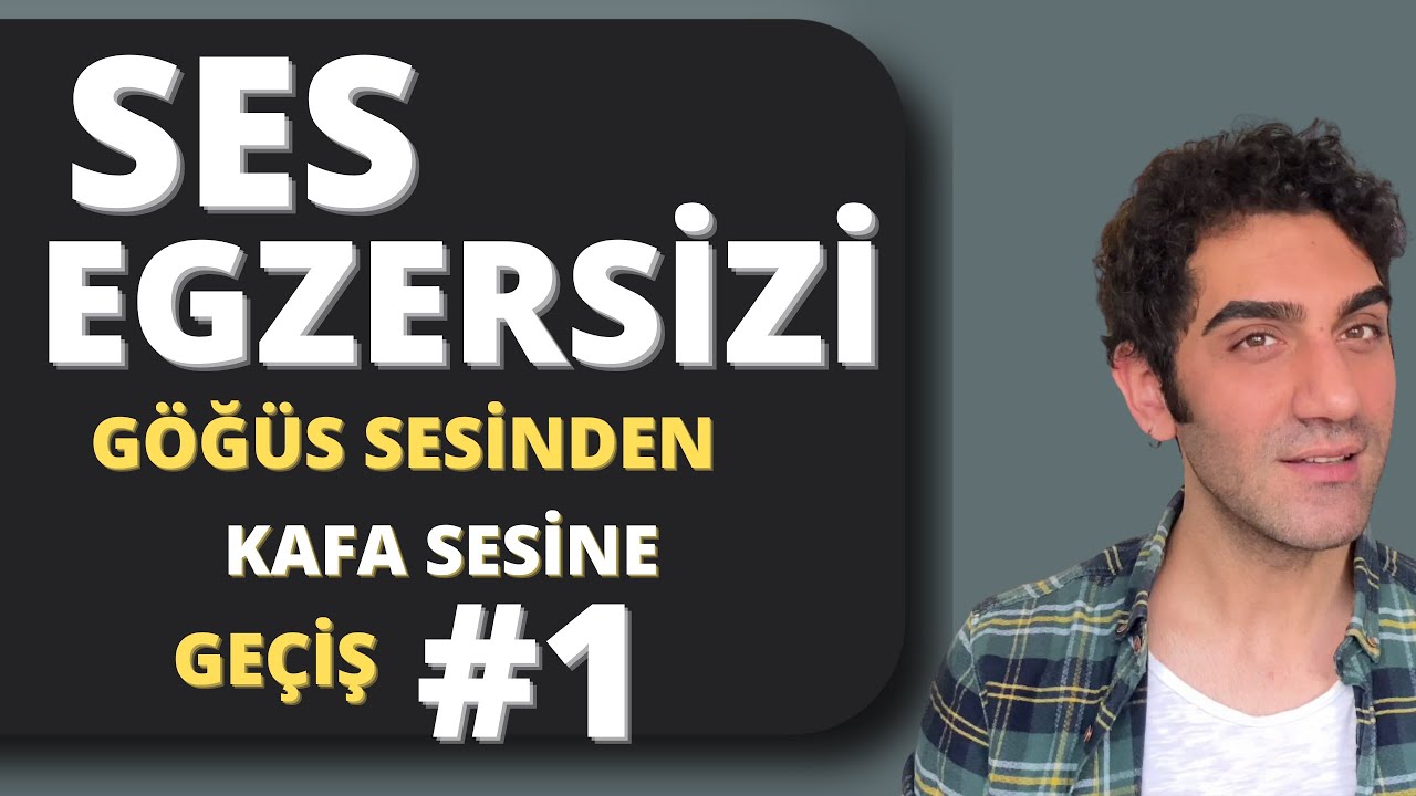 ŞAN DERSİ #15 -GÖĞÜS SESİNDEN KAFA SESİNE GEÇİŞ  O-U VOKALİ 1. EGZERSİZ