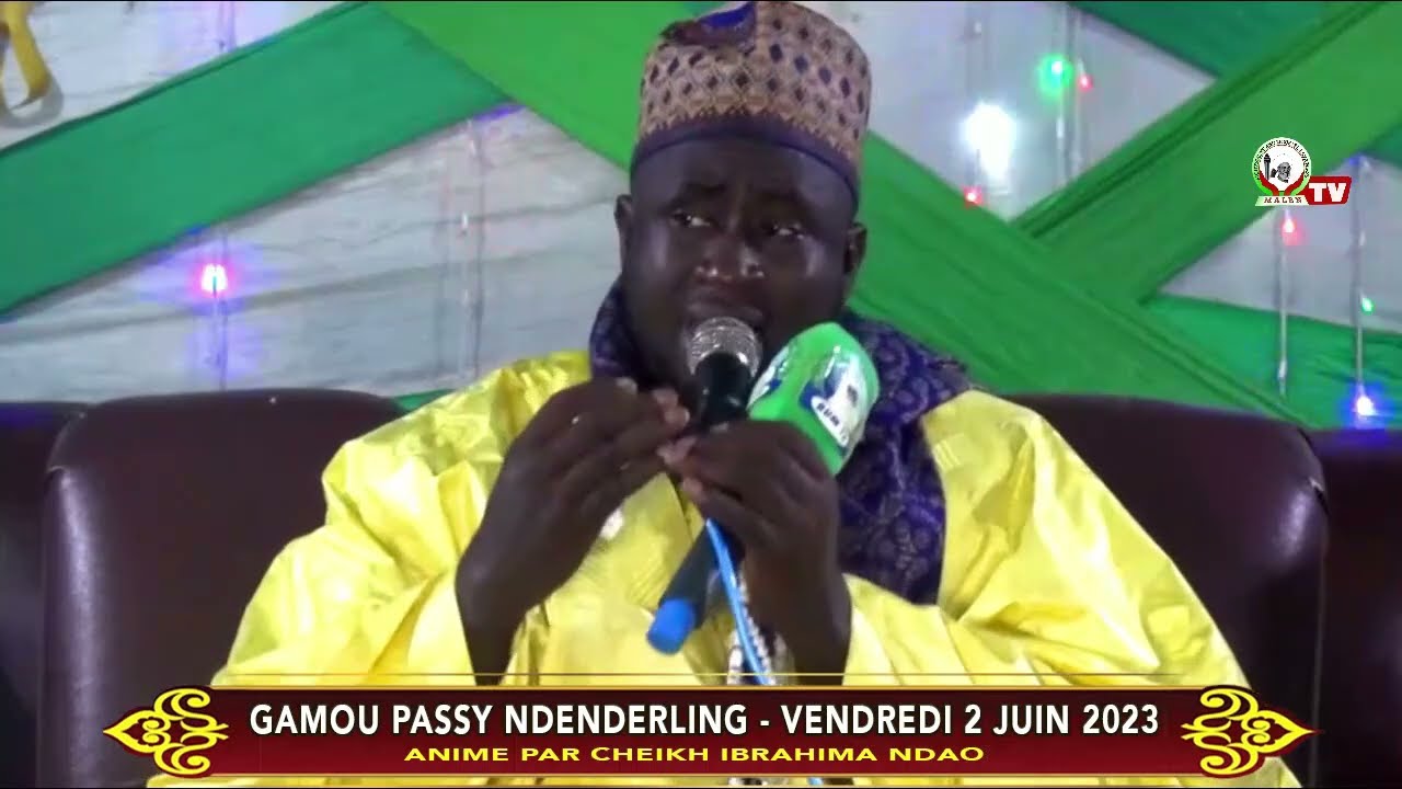 Gamou Cheikh Ibrahima Ndao- Passy Ndenderling 2023.@malbntv