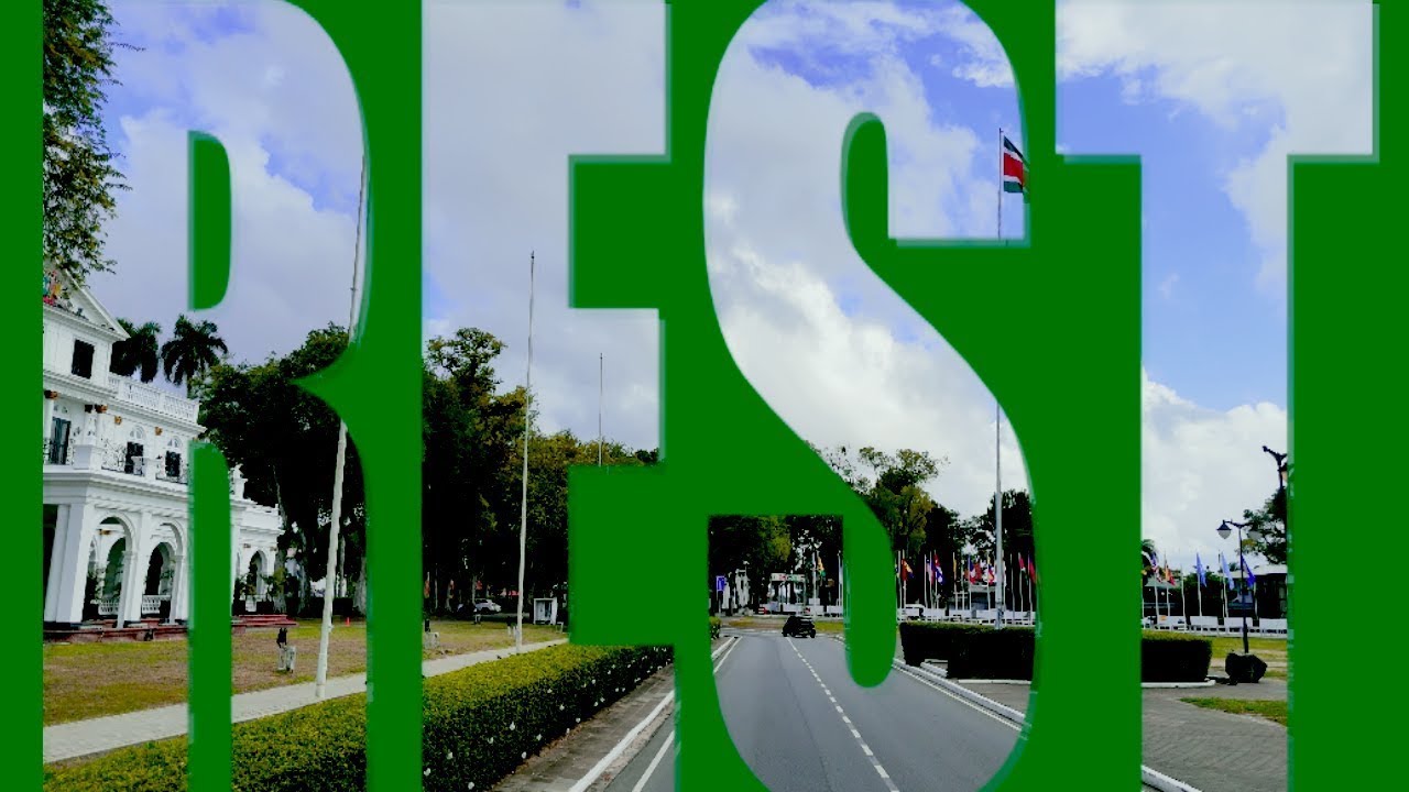 🌿 REST | A Cinematic Drive through Paramaribo 🎶