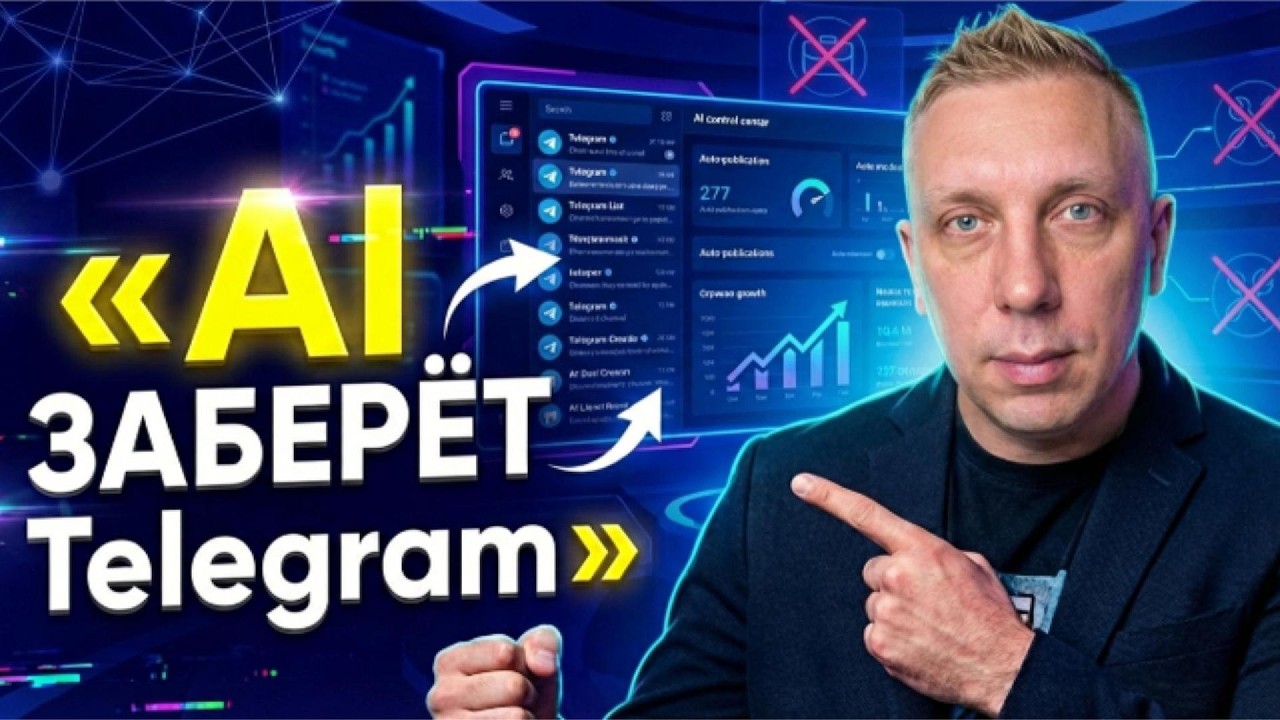 🚀 Автоматизация Telegram-канала с помощью ИИ | Как вести 100+ каналов без команды | обзор